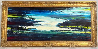 DAWEIS (1955-) "Les temps sombres".