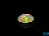 a white fire oplite in the dark