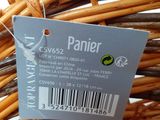 a basket that has a price tag on it