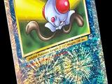 une image représentant une carte Pokémon avec des feux d'artifice en arrière-plan