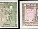 trois billets de banque différents sur lesquels figurent les portraits d'un homme et d'une femme