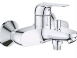 a close up of a faucet on a white background with a white background