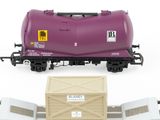 a purple train car and a boxcar on a white background