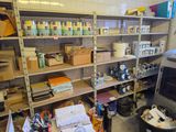 a room filled with lots of boxes and supplies