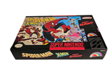 a box with a game inside of it on a white background