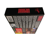 a black box with a picture of a dragon on it