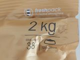 a bag of food that is sitting on a table