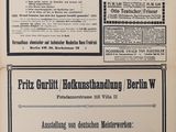 the front page of a german newspaper with an advertisement for a concert