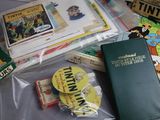 a pile of children ' s books and books on a table