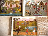 quatre livres pour enfants illustrés de personnages et d'animaux