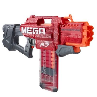Lot de 3 jouets Mega Pistolets NERF - modèle Motostryke