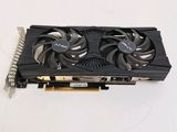 a close up of a video card with two fans on it