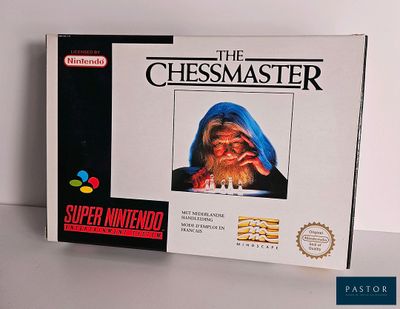 une image représentant une boîte du jeu « Chess Master »
