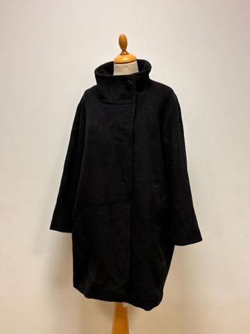 Gérard DAREL, manteau en laine et angora, taille 42