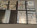 many different types of stamps on a binder