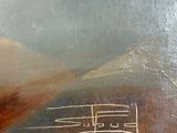 an image of a painting of a boat on a body of water