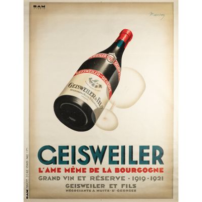 Geisweiler Poster Lithographie [Non Canvas]