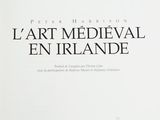 the cover of the book, l ' art medieval en ireland