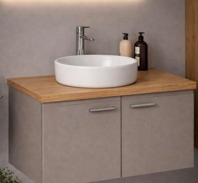 Meuble de salle de bain de 80cm , avec 2 portes , lavabos a …