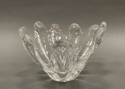 an image of a glass bowl on a table