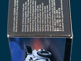 a box with a picture of a race car in it