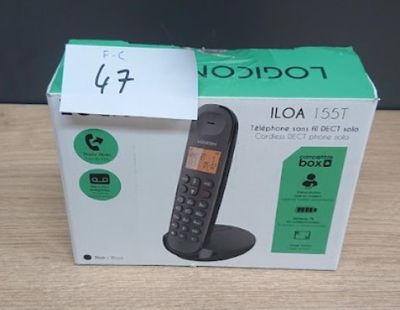 Téléphone fixe sans fil - LOGICOM - DECT ILOA 155T SOLO - No…
