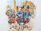 an image of a painting of a group of men in uniform