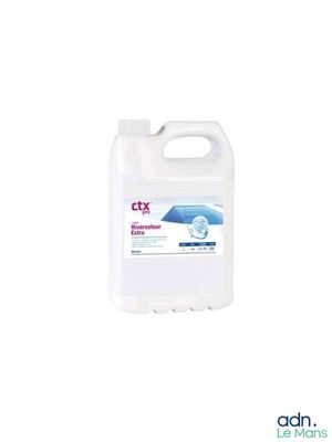 un gallon de produit nettoyant sur fond blanc