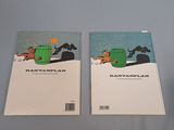 two books that are sitting on a table