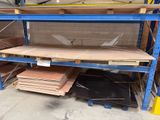 a shelf that has many different types of wood on it