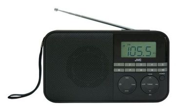 un gros plan d'une radio sur fond blanc, avec un fond blanc