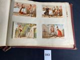 a book with pictures of people in different outfits on it