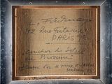 an old picture of a piece of paper with writing on it