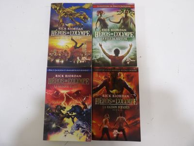 Romans genre Fantastique : HÉROS DE L' OLYMPE - Tomes de 1 à…