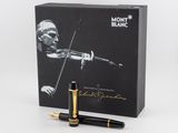 an image of a pen and a box with a picture of a man playing the violin