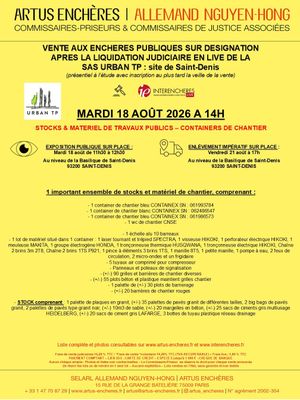 l'affiche annonçant la réunion de l'association des arts et des sciences
