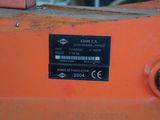 a close up of a label on a machine