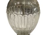 an image of a silver vase with a handle on a white background