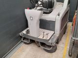 a machine that is parked in a garage