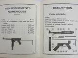 a book with instructions on how to use a machine gun
