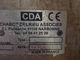 the label on the back of a machine shows that the machine is made in france