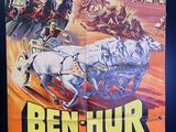 the poster for ben hur, starring in the film, is shown