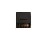 an image of a close up of a memory card on a white surface