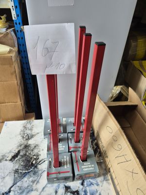 Lot de 6 supports pour pose de carrelage Walmer, coloris rou…