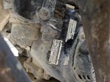 a close up view of a car ' s engine and gear