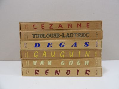 Ensemble de six ouvrages d'art sous emboitage carton des Nou… - Photo 1