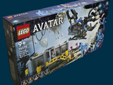 une boîte contenant un train Lego Avatar