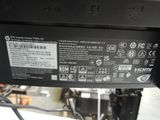 a close up of the back panel of a printer