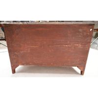 COMMODE REGENCE à façade arbalète tout en placage de bois de… (photo 6)