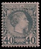a stamp with a portrait of a man on it